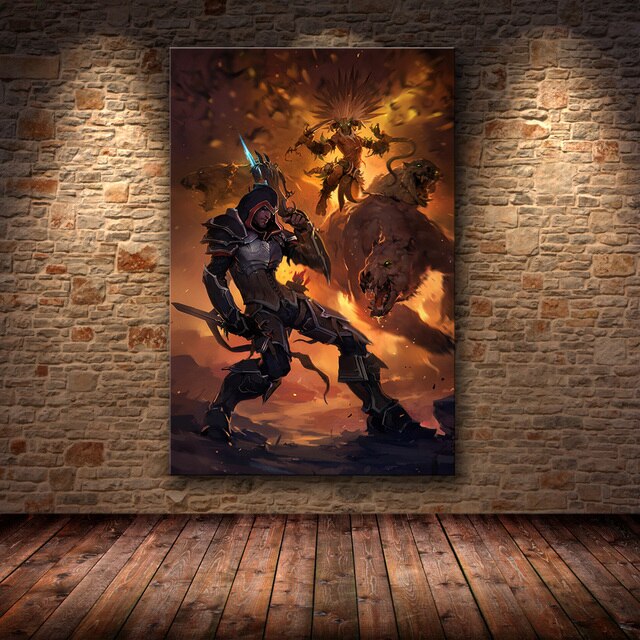Cuadros Diablo Art Internet Cafe Style Home Decor Game Poster HD Print Canvas Wall Birthday Gift 8 - Diablo Merchandise