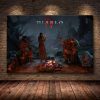 Diablo IV HD Game Poster Lilith Dormitory Home Decor Apartment Decor Painting Bedroom Wall Stickers Canvas 6.jpg 640x640 6 - Diablo Merchandise