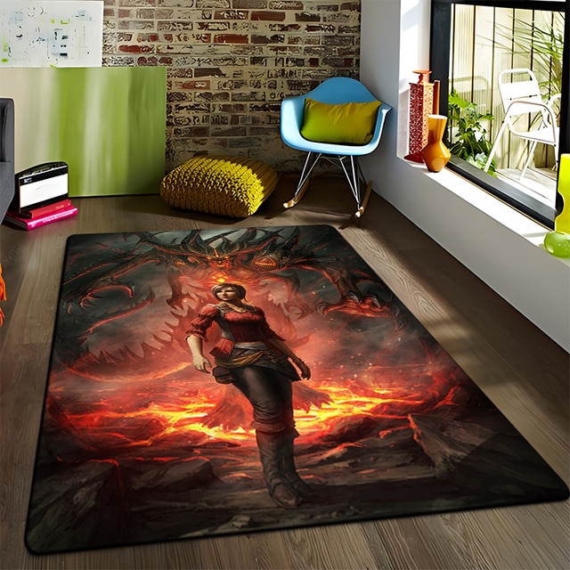 Hot Game Diablo Art Printed Carpet for Living Room Large Coffee Rug Table Mat Home Decoration.jpg 640x640 3 - Diablo Merchandise