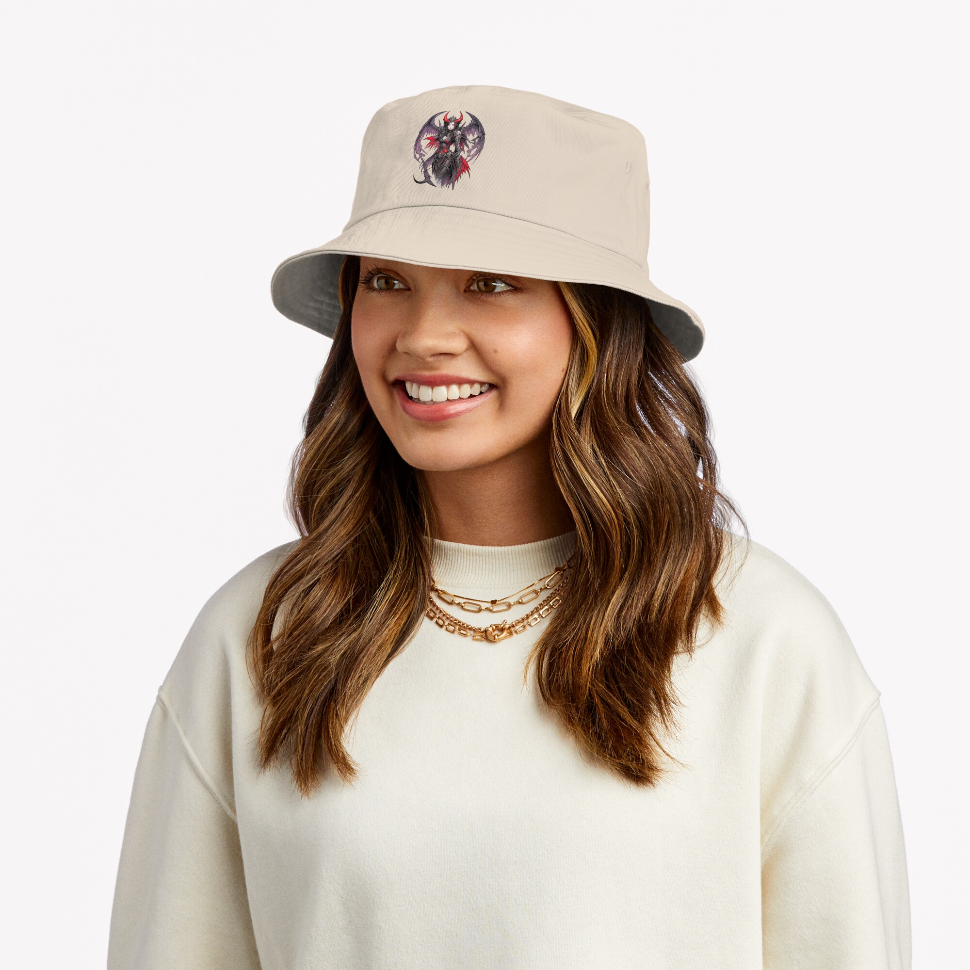 Lilith Diablo 4 Animation Art Bucket hats Official Haikyuu Merch