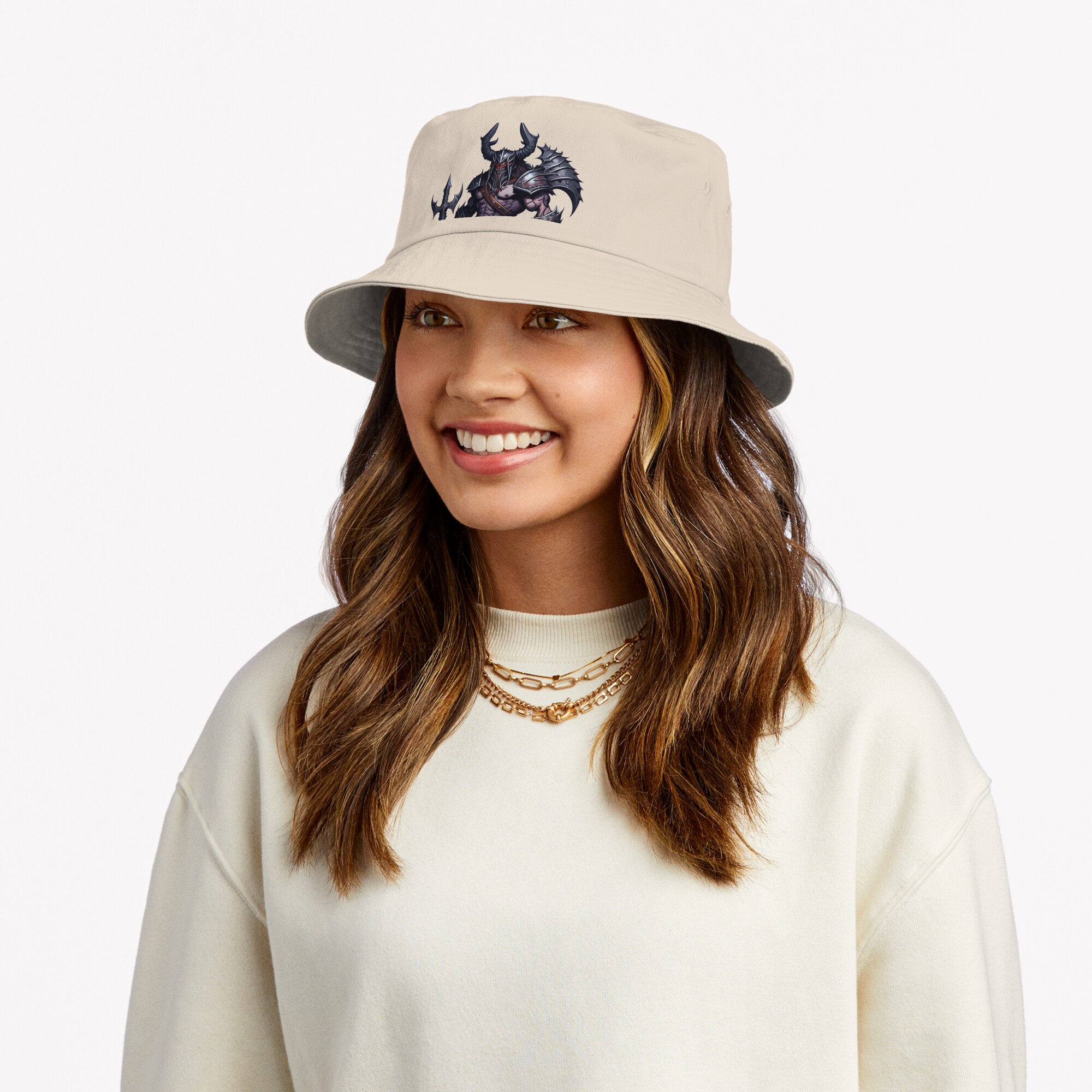 Unleash the Fury: Barbarian Bucket hats Official Haikyuu Merch
