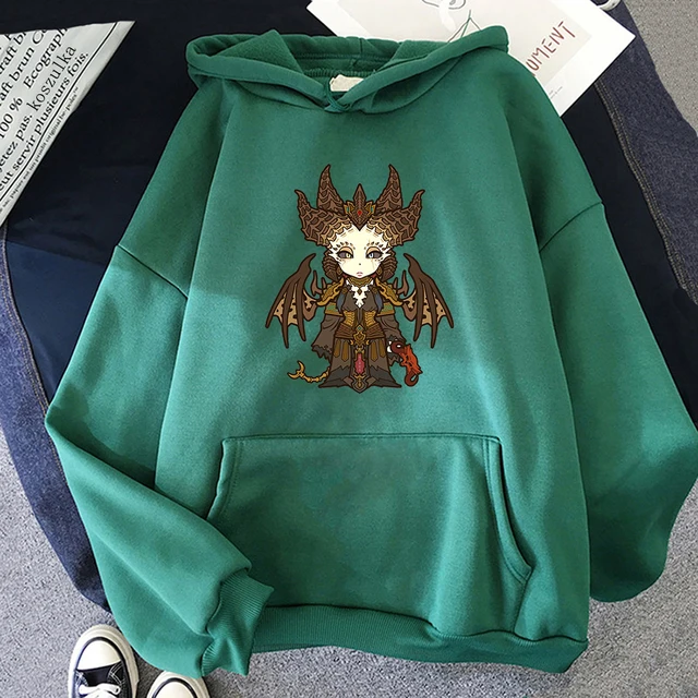 2023 Cute Diablo 4 Lilith Hoodie Women men Harajuku Aesthetic Graphic Hoodies Unisex Game Lover Pullovers.jpg 640x640 1 - Diablo Merchandise