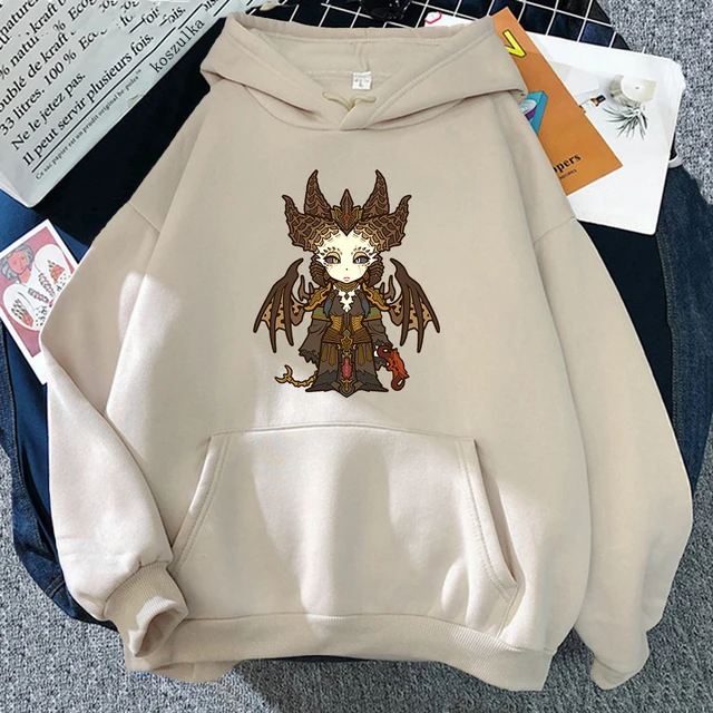 2023 Cute Diablo 4 Lilith Hoodie Women men Harajuku Aesthetic Graphic Hoodies Unisex Game Lover Pullovers.jpg 640x640 10 - Diablo Merchandise