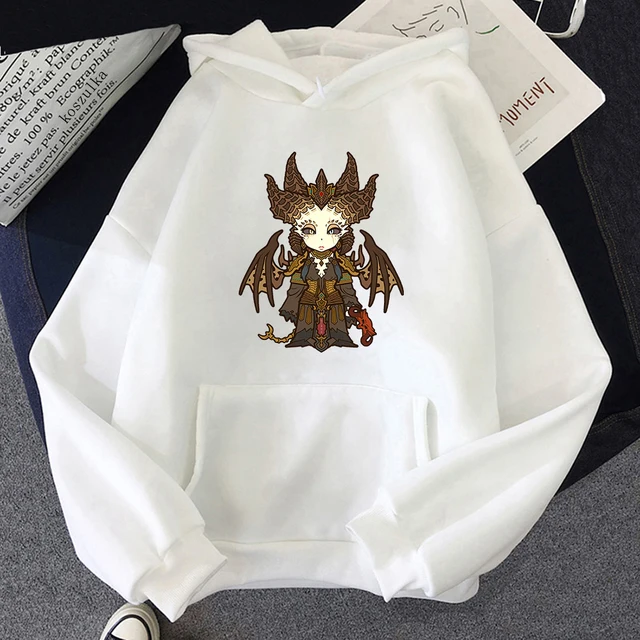 2023 Cute Diablo 4 Lilith Hoodie Women men Harajuku Aesthetic Graphic Hoodies Unisex Game Lover Pullovers.jpg 640x640 2 - Diablo Merchandise