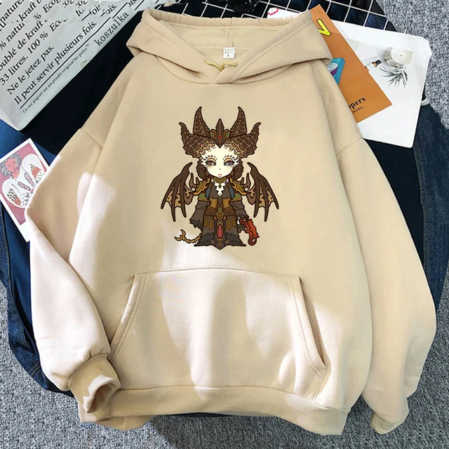 2023 Cute Diablo 4 Lilith Hoodie Women men Harajuku Aesthetic Graphic Hoodies Unisex Game Lover Pullovers.jpg 640x640 4 - Diablo Merchandise