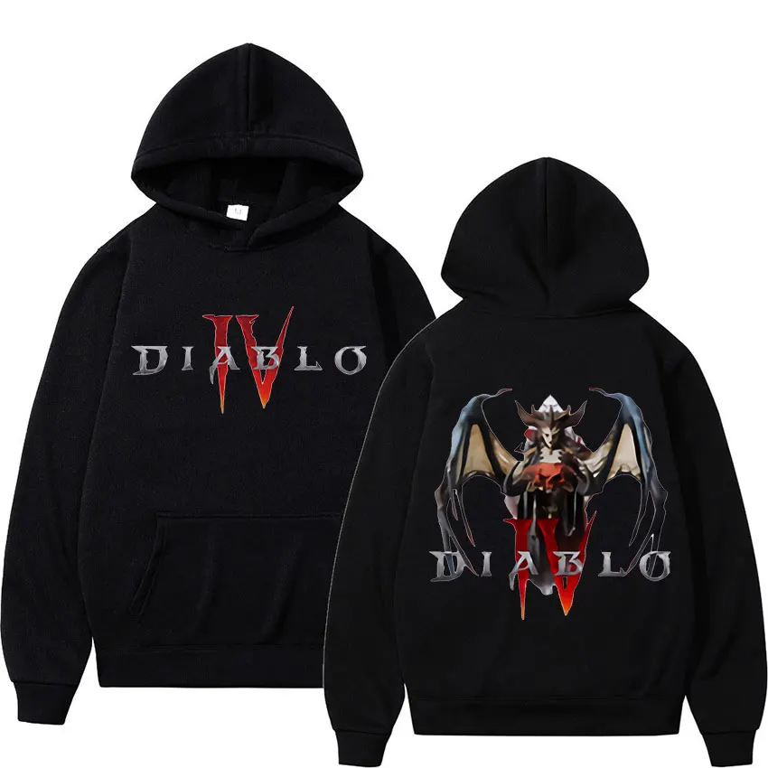 Anime Diablo 4 Lilith New Graphic Hoodie Men s Fashion Oversized Sweatshirt Men Women Loose Pullover - Diablo Merchandise