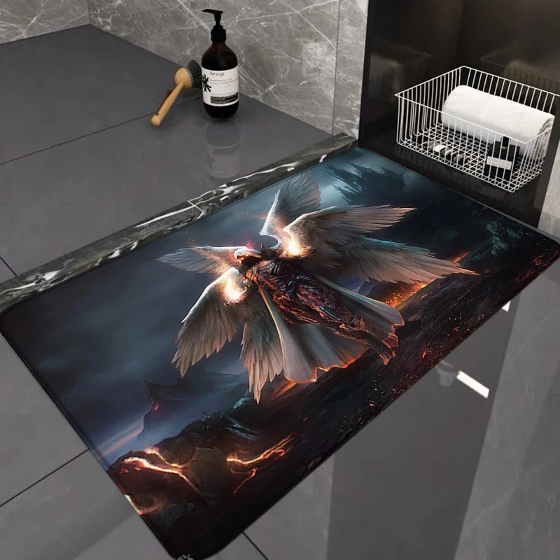 Bathroom Mat Diablo 4 Living Room Door Floor Mats Children Cute Rug House Entrance Bedroom Bath 1 - Diablo Merchandise