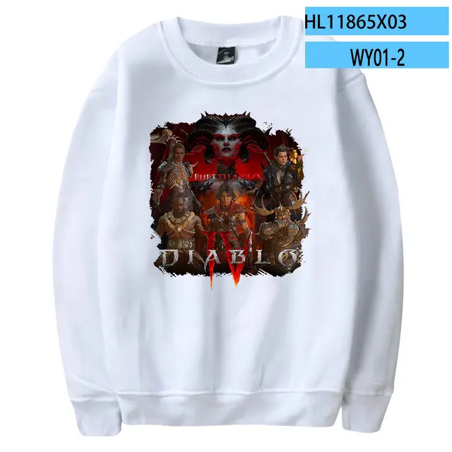 Diablo 2023 New Game Unisex Crewneck Long Sleeve Streetwear Women Men Sweatshirt Diablo IV Harajuku Clothes.jpg 640x640 12 - Diablo Merchandise