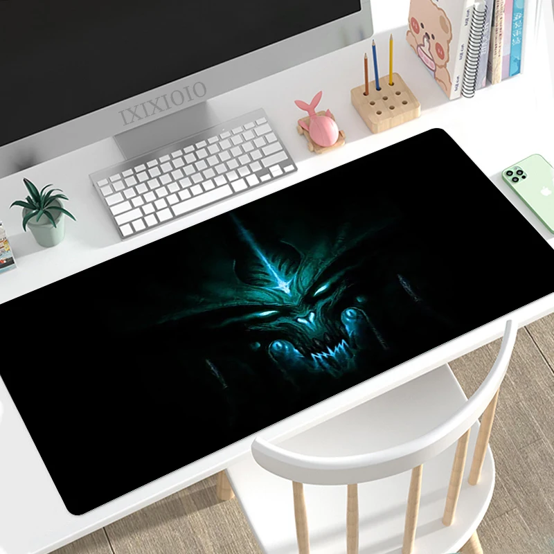 Diablo 3 Mouse Pad Gaming XL Computer Home New Mousepad XXL Playmat Natural Rubber Soft Non 16 - Diablo Merchandise