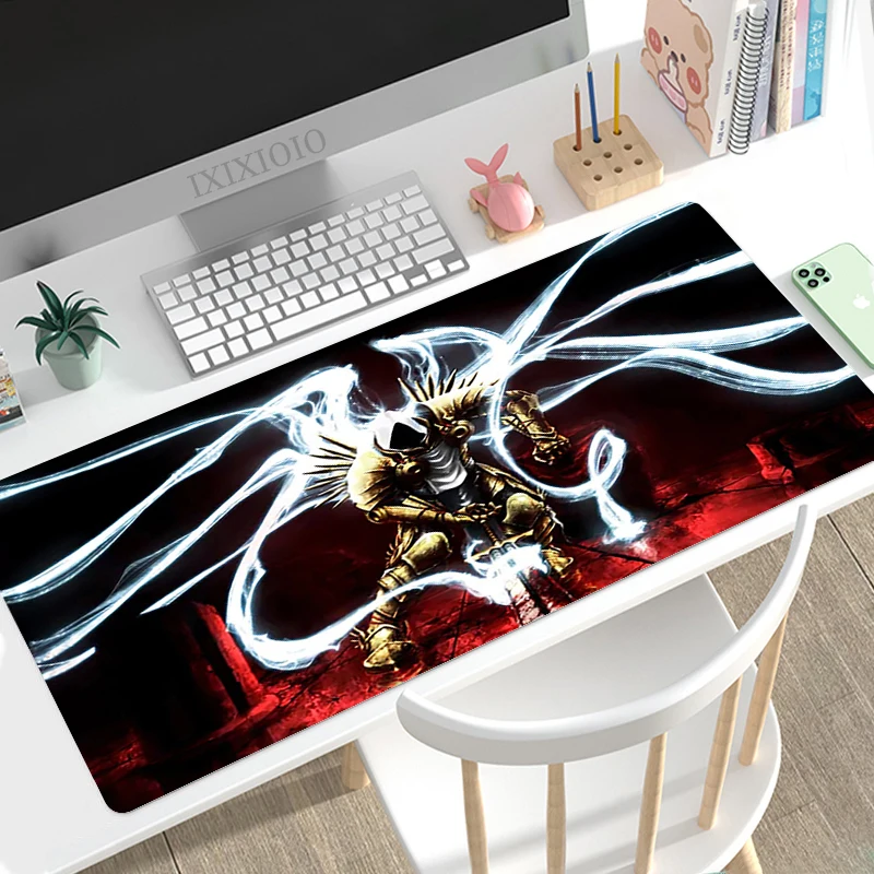 Diablo 3 Mouse Pad Gaming XL Computer Home New Mousepad XXL Playmat Natural Rubber Soft Non 6 - Diablo Merchandise