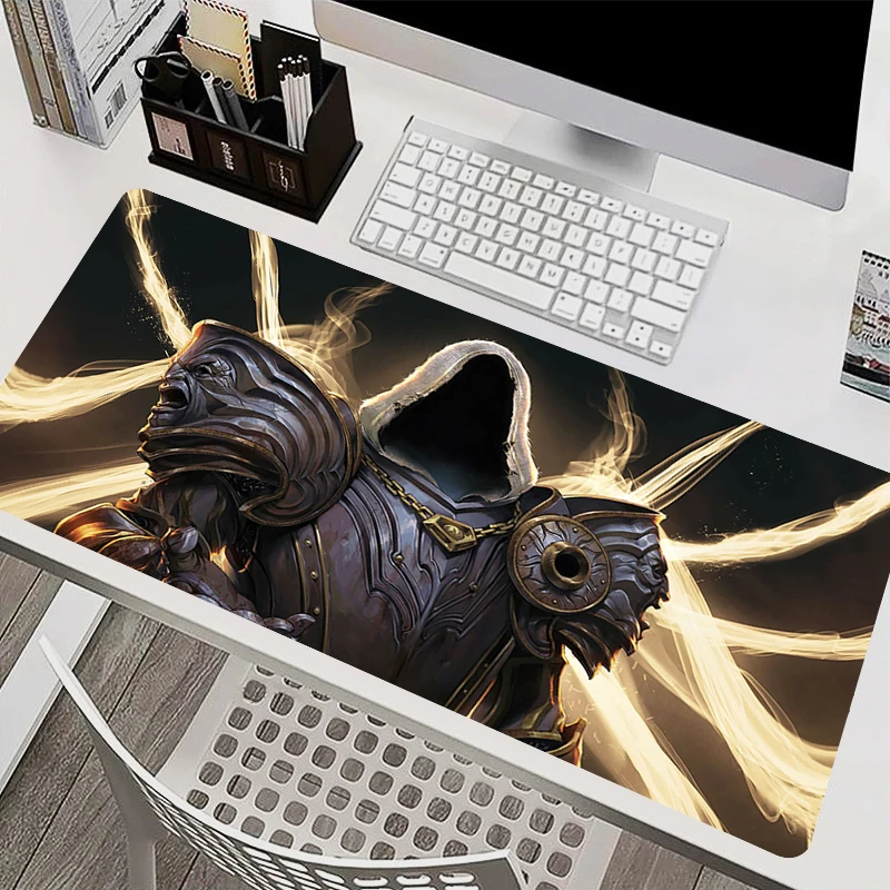 Diablo 4 HD Gamer Custom Mouse Pad Computer Gaming Accessories Keyboard Mousepad Office Laptop Non Slip 5 - Diablo Merchandise