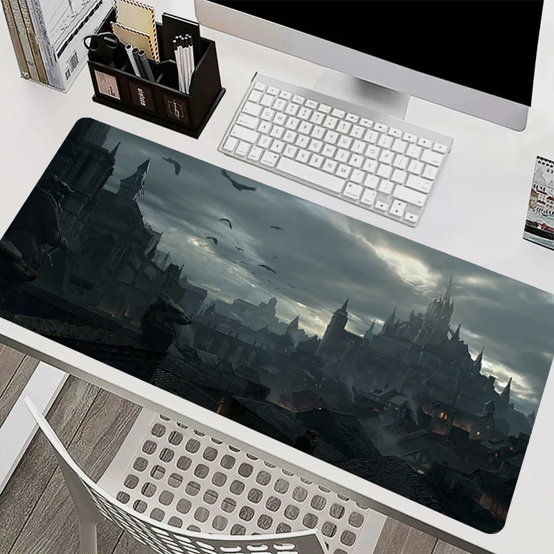 Diablo 4 HD Gamer Custom Mouse Pad Computer Gaming Accessories Keyboard Mousepad Office Laptop Non Slip 7 - Diablo Merchandise