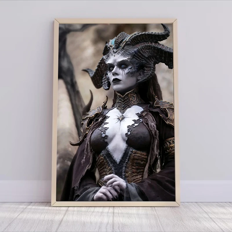 Diablo 4 IV Game Wall Paintings Decoration Home Decor Poster Decor for Room Decors Aesthetic Pinterest 13 - Diablo Merchandise