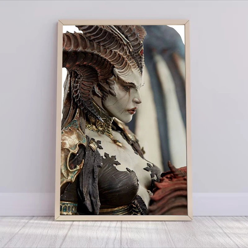 Diablo 4 IV Game Wall Paintings Decoration Home Decor Poster Decor for Room Decors Aesthetic Pinterest 18 - Diablo Merchandise