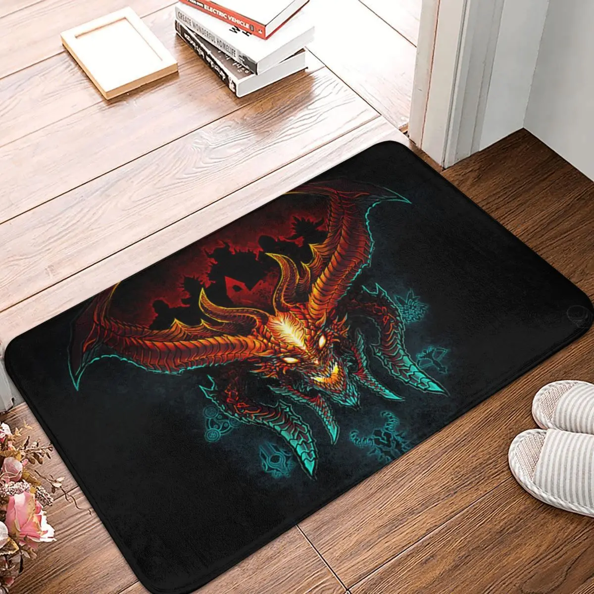 Diablo Classic Games Bathroom Mat Head Doormat Kitchen Carpet Balcony Rug Home Decor - Diablo Merchandise