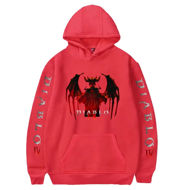 Diablo IV Hoodie 2023 New Game Unisex Long Sleeve Streetwear Women Men Hooded Sweatshirt Harajuku Clothes.jpg 640x640 15 - Diablo Merchandise
