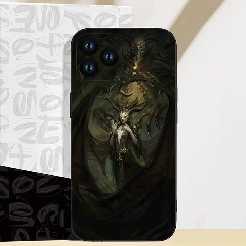 Game Diablo IV Phone Case For iPhone 11 12 13 14 Mini Pro XS Max X 3 - Diablo Merchandise