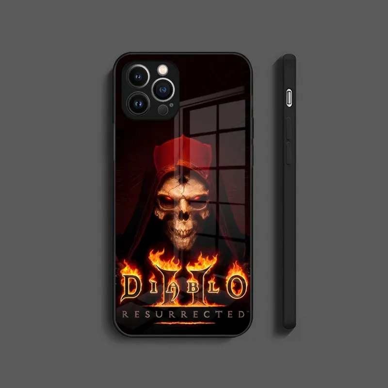 Hot Game Diablo 3 Phone Case For Apple IPhone 14 Pro Max 12 Mini 11 13 3 - Diablo Merchandise