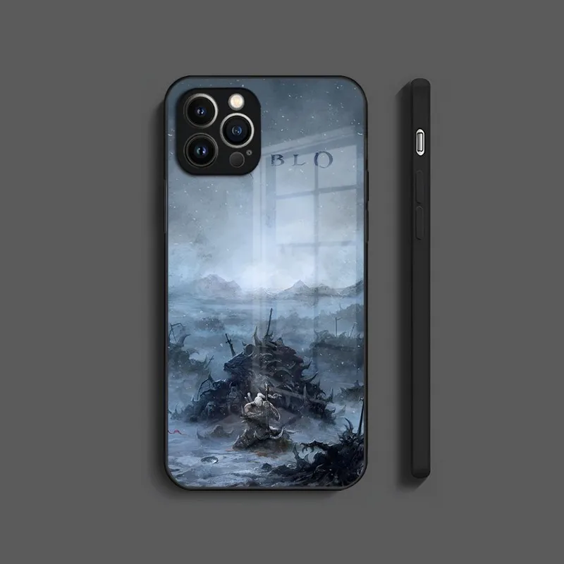 Hot Game Diablo 3 Phone Case For Apple IPhone 14 Pro Max 12 Mini 11 13 4 - Diablo Merchandise
