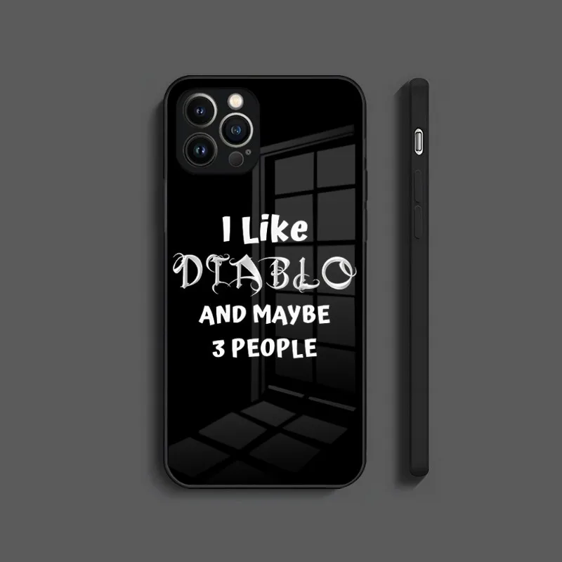 Hot Game Diablo 3 Phone Case For Apple IPhone 14 Pro Max 12 Mini 11 13 5 - Diablo Merchandise
