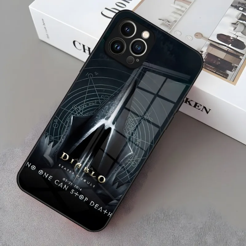 Hot Game Diablo Phone Case For Iphone 14 12 11 13 Pro Max Mini 8 X 1 - Diablo Merchandise