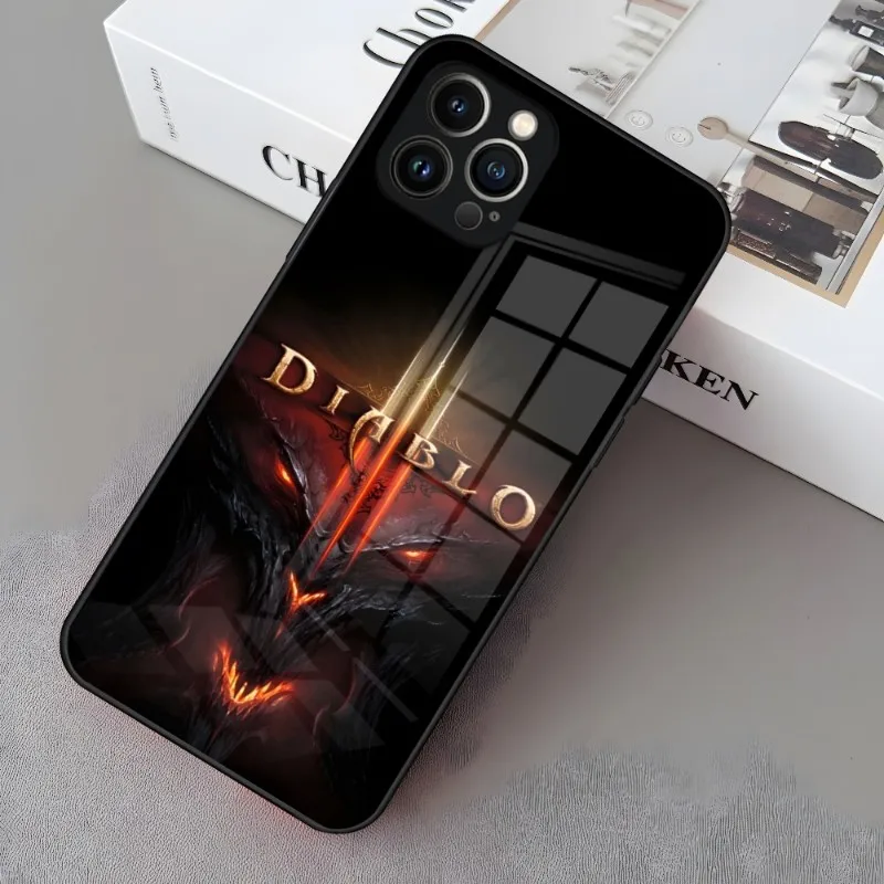 Hot Game Diablo Phone Case For Iphone 14 12 11 13 Pro Max Mini 8 X 3 - Diablo Merch Shop