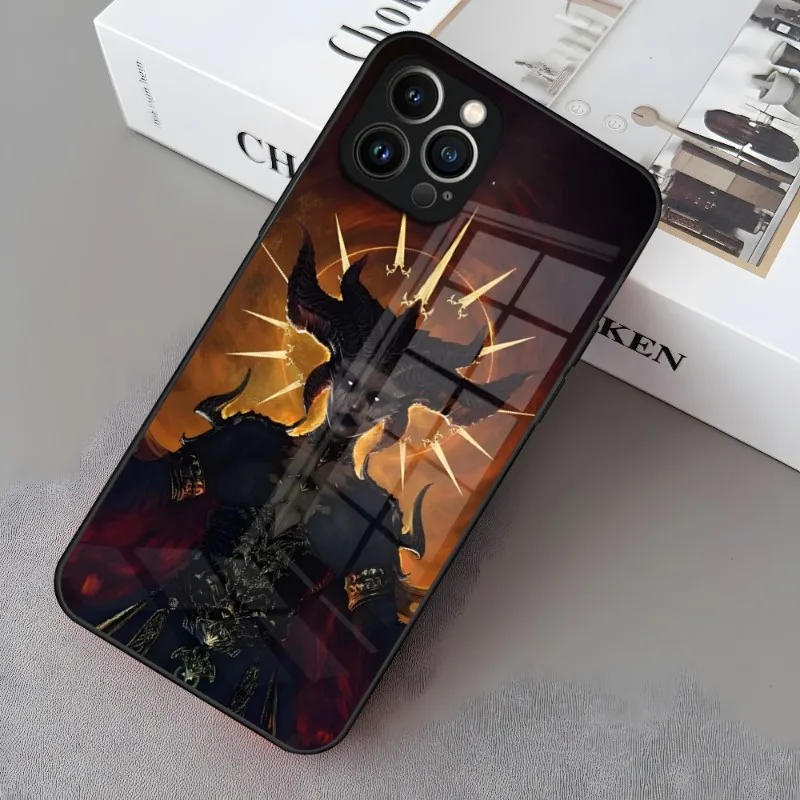 Hot Game Diablo Phone Case For Iphone 14 12 11 13 Pro Max Mini 8 X 6 - Diablo Merchandise