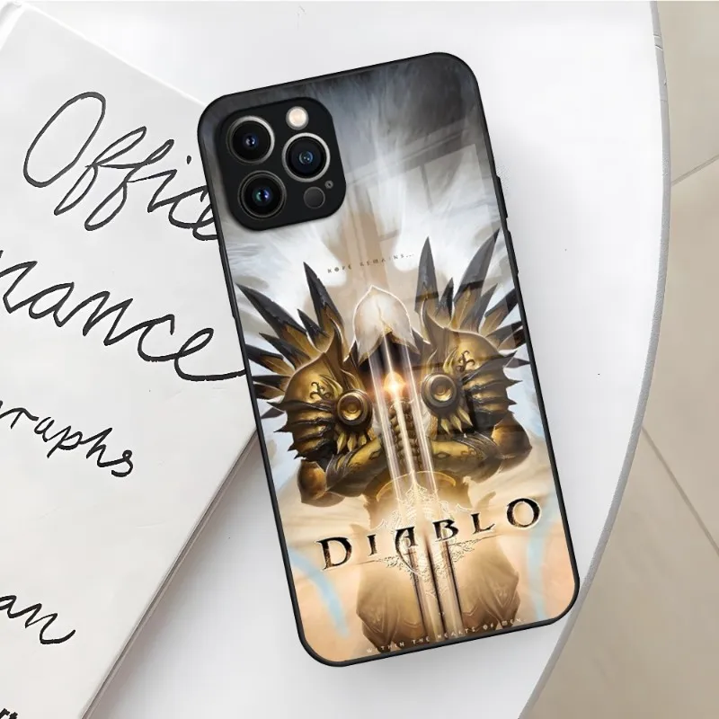 Hot Game Diablo Phone Case For Iphone 14 13 12 11 Pro Max Mini X Xr 1 - Diablo Merchandise