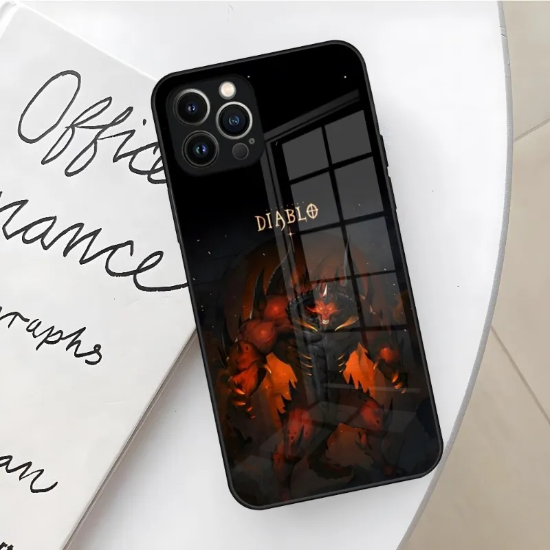 Hot Game Diablo Phone Case For Iphone 14 13 12 11 Pro Max Mini X Xr 6 - Diablo Merchandise