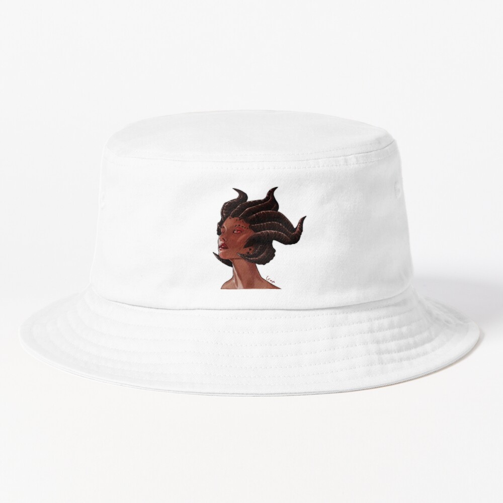 Demon Girl Bucket Hat Official Diablo Merch