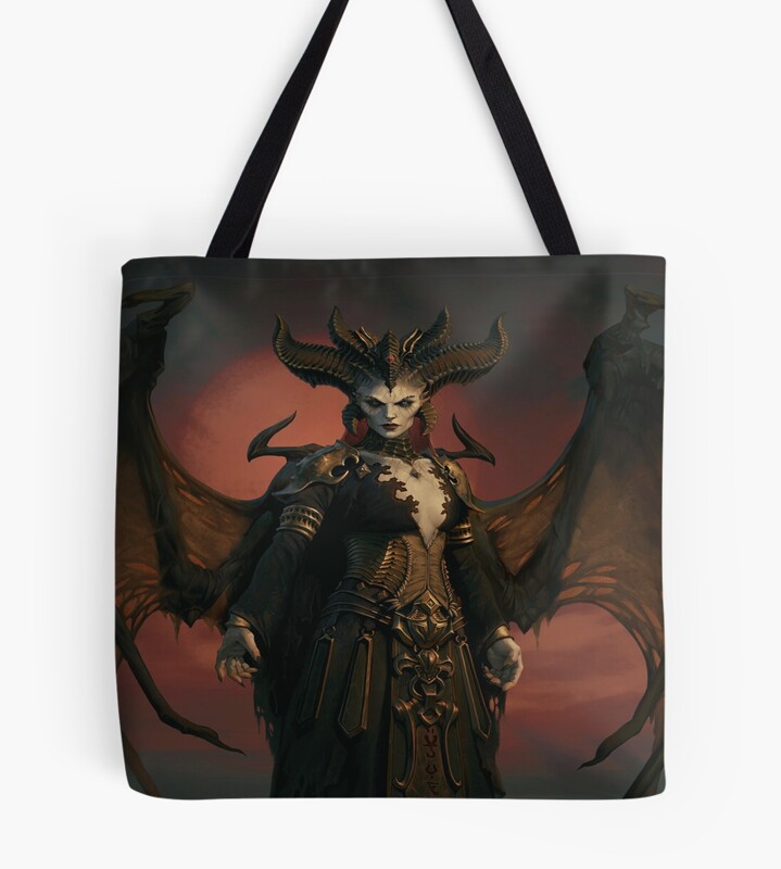 Diablo 4 Tote Bag Official Diablo Merch