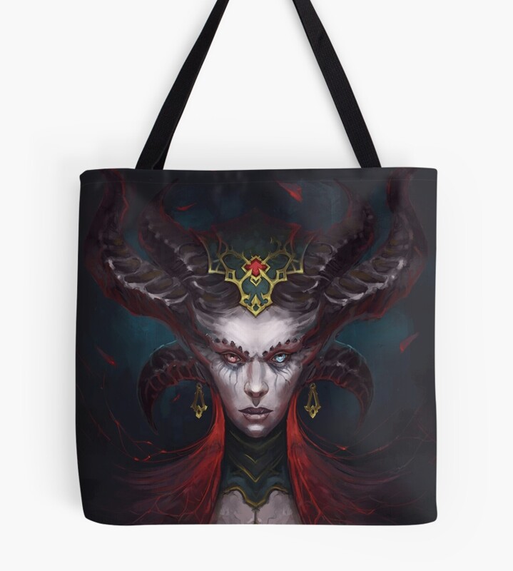 Diablo 4 Tote Bag Official Diablo Merch