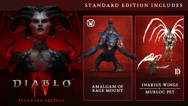 D4 Steam Game Standard Edition Image 616x347 en 1 - Diablo Merchandise