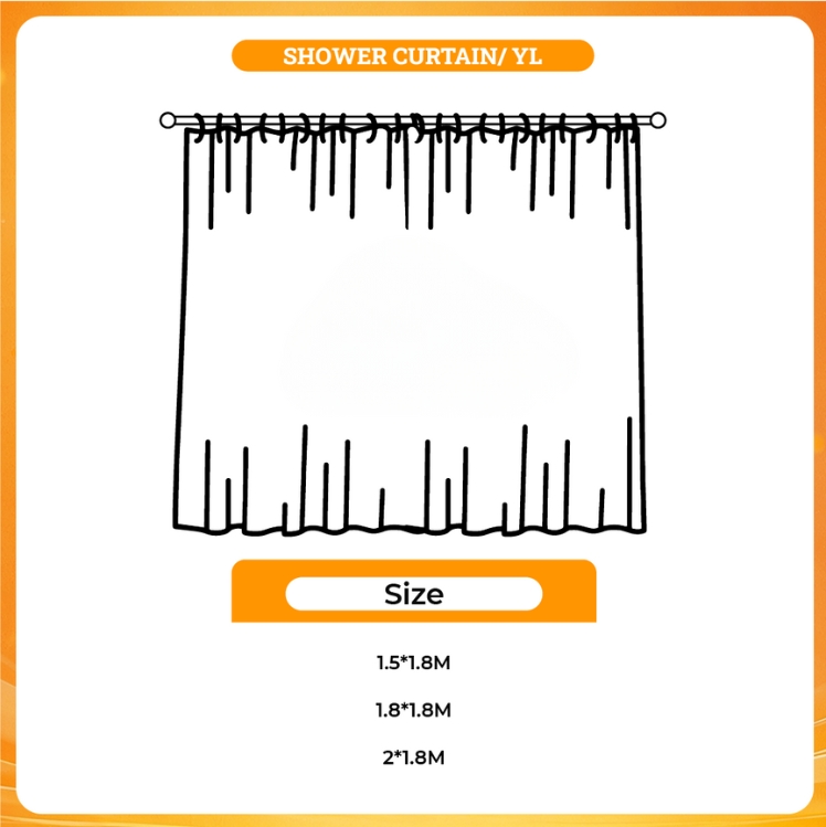 3D shower curtain - Diablo Merch Shop